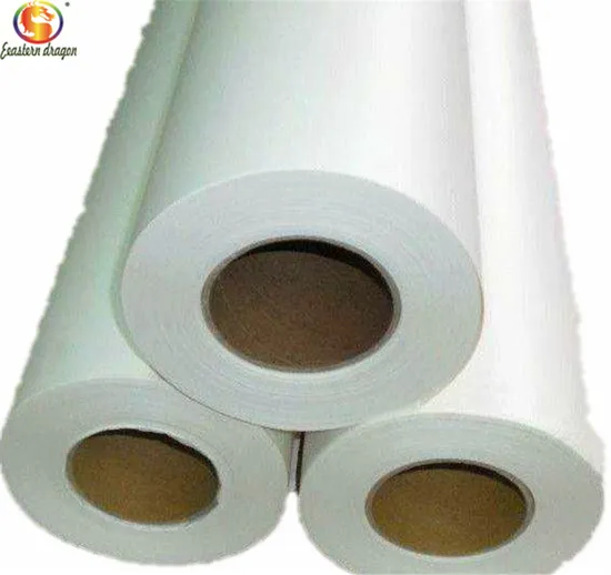 Rollo de secado rápido Moreink, papel de transferencia térmica por sublimación de tinta para impresión por transferencia de tela ligera